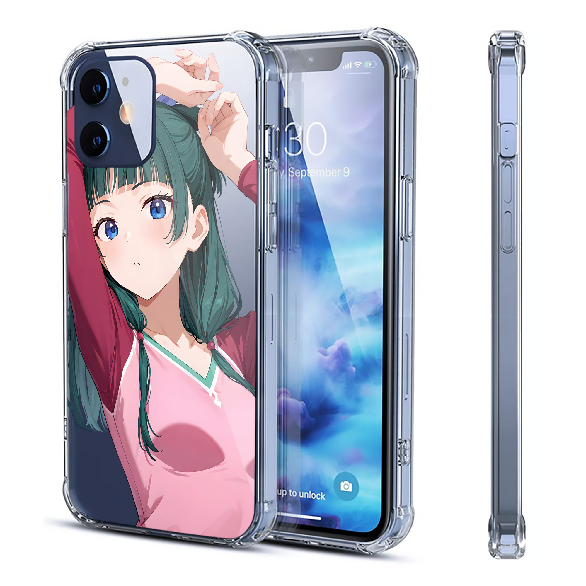 （画像用） 薬屋のひとりごと The Apothecary Diaries 【iPhone 12シリーズ対応】透明スマホケース（クリアソフトケース）